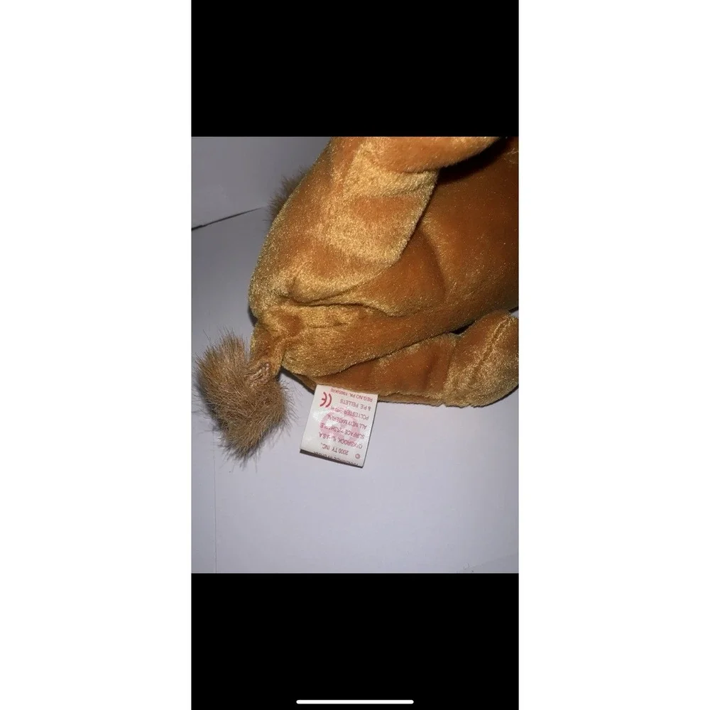 Ty Beanie Baby Babies‎ NILES the Camel ERROR tag (2000) Stuffed Animal MINT NEW